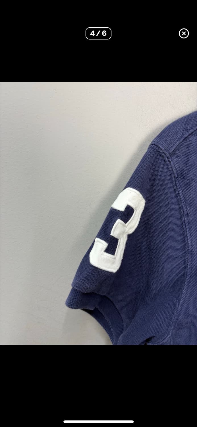 폴로 랄프로렌 빅포니 커스텀핏 카라티 H1245 상품이미지4