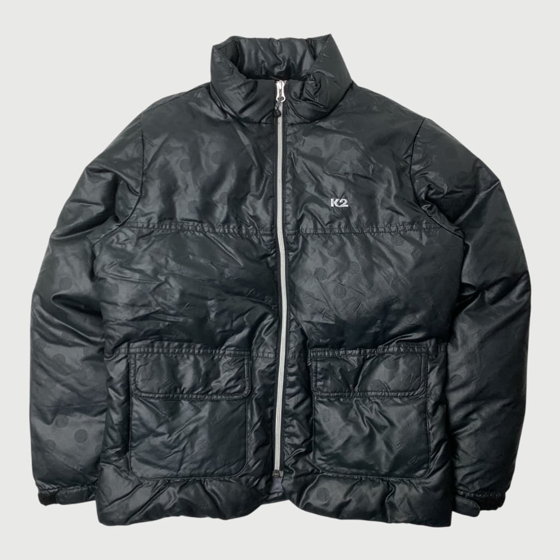 [95/정품] K2 여성 폴카 도트 덕다운 패딩 상품이미지1