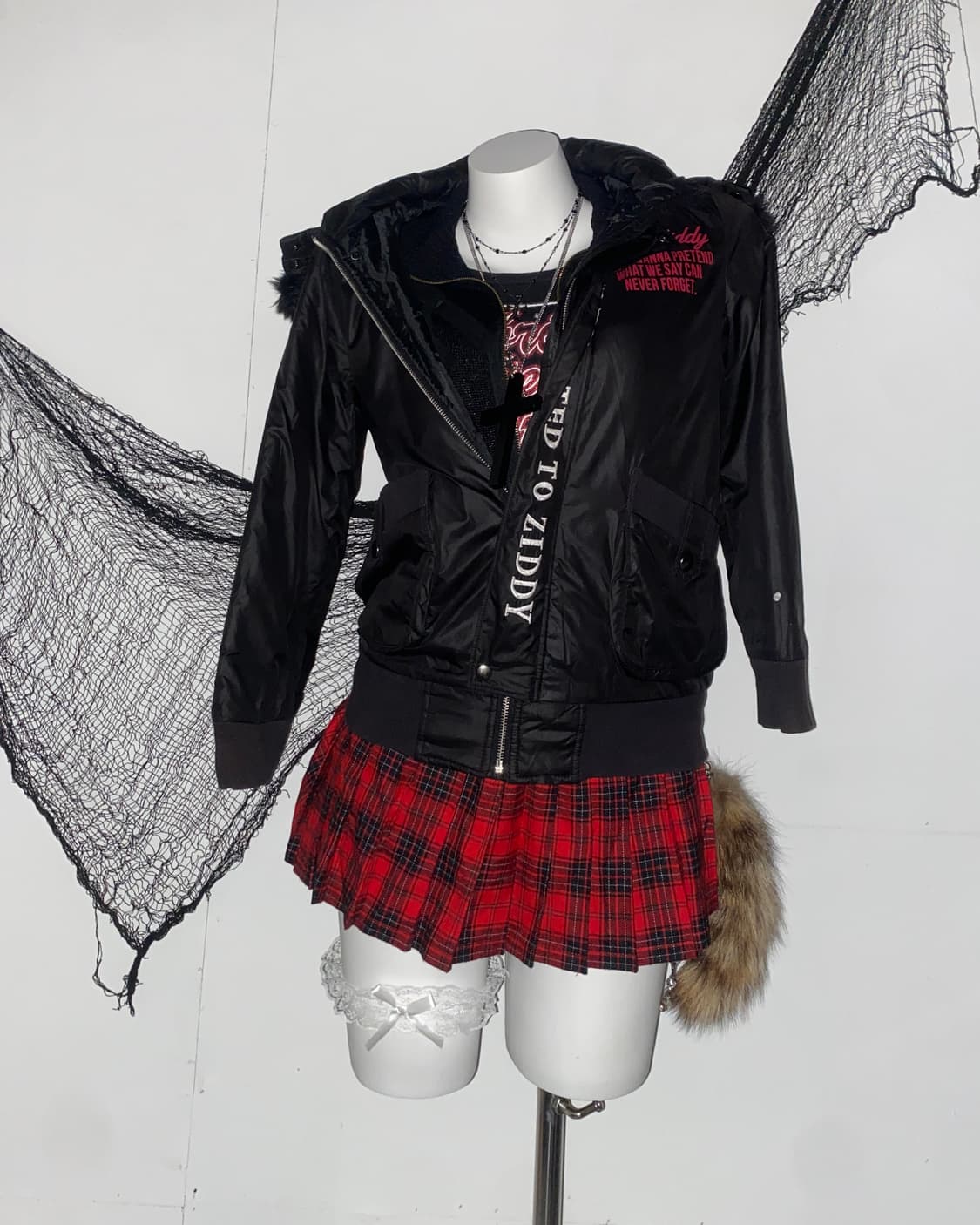 데스노트 미사깔 패딩 코디 세트 ໒꒱ 상품이미지1