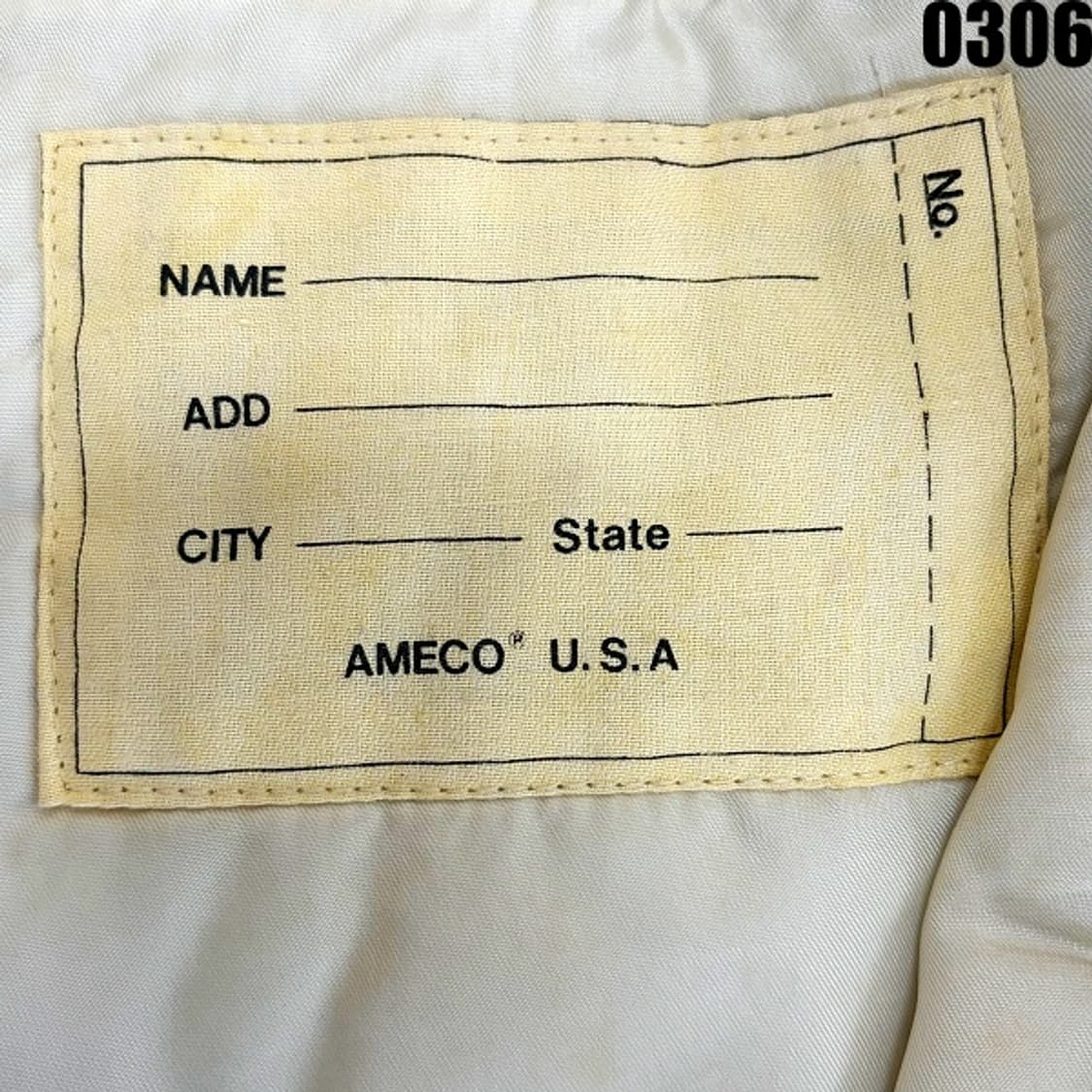 미 공군 A-2 타입 항공점퍼 레더 플라이트 자켓 M 0306 상품이미지8