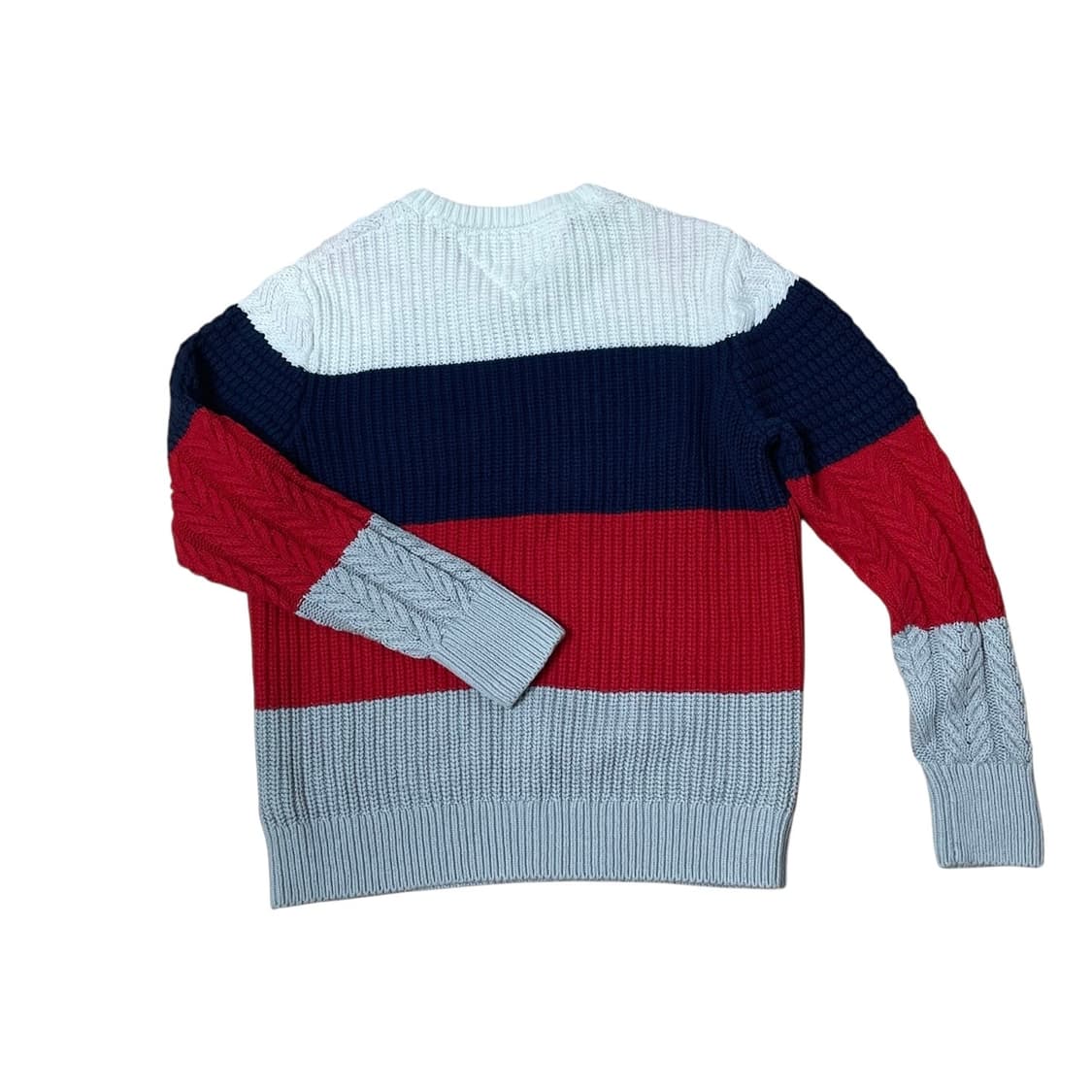타미힐피거  컬러 블록 케이블 니트 XL 상품이미지3