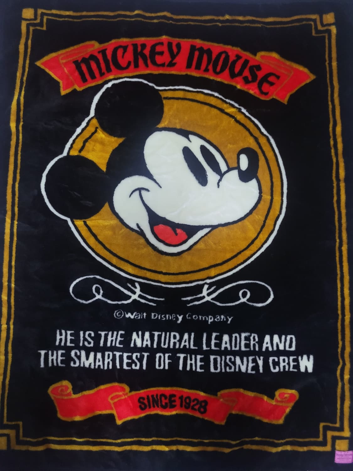 DISNEY 미키마우스 아카이브 담요 상품이미지1