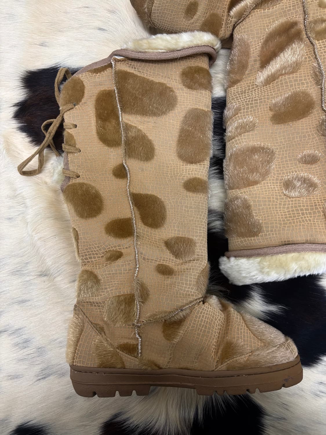 [Mori Girl] kawaii Lace Detail Beige Boo 상품이미지2