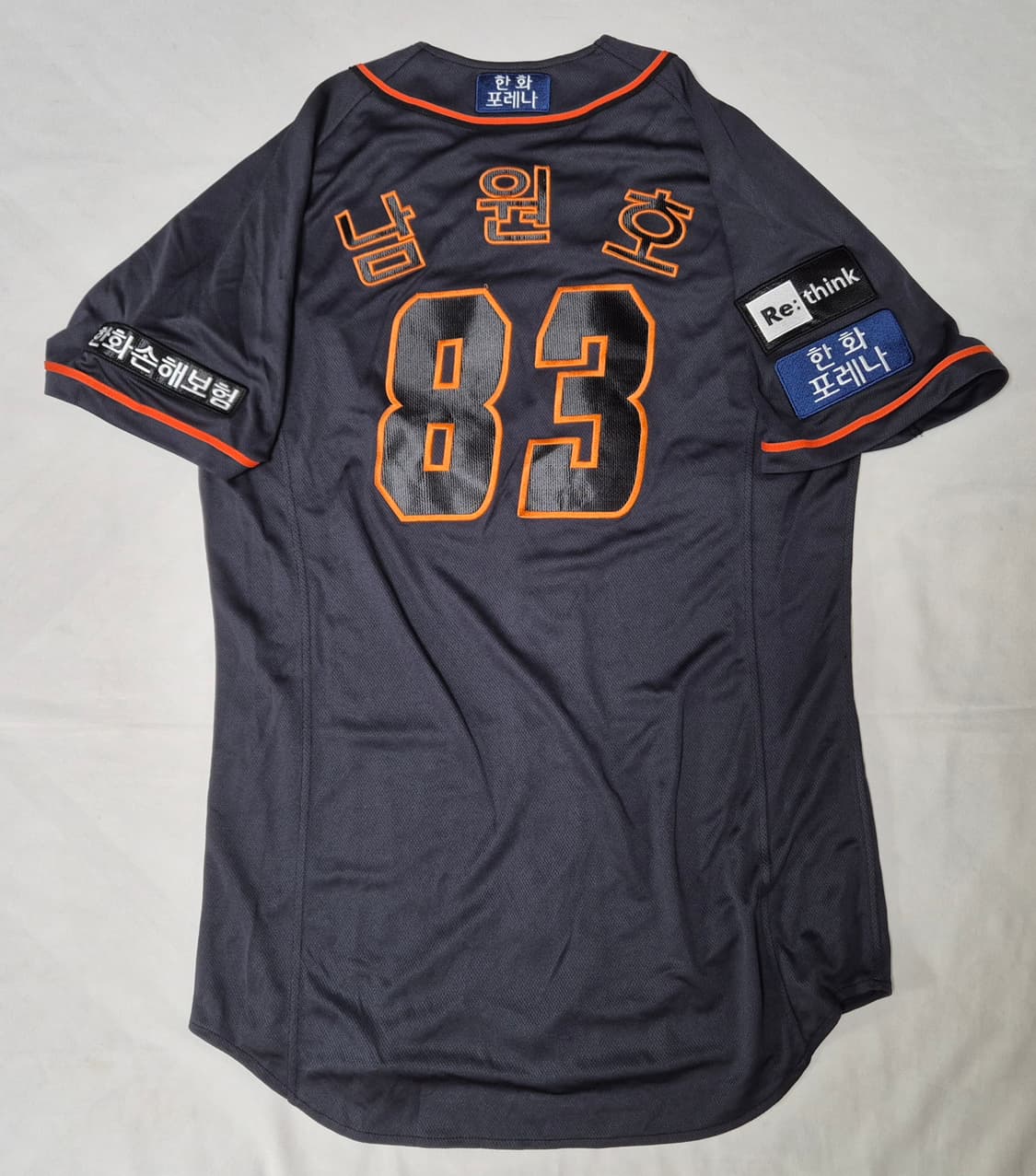 한화 이글스 원정 남원호 실착 유니폼 팝니다 상품이미지2