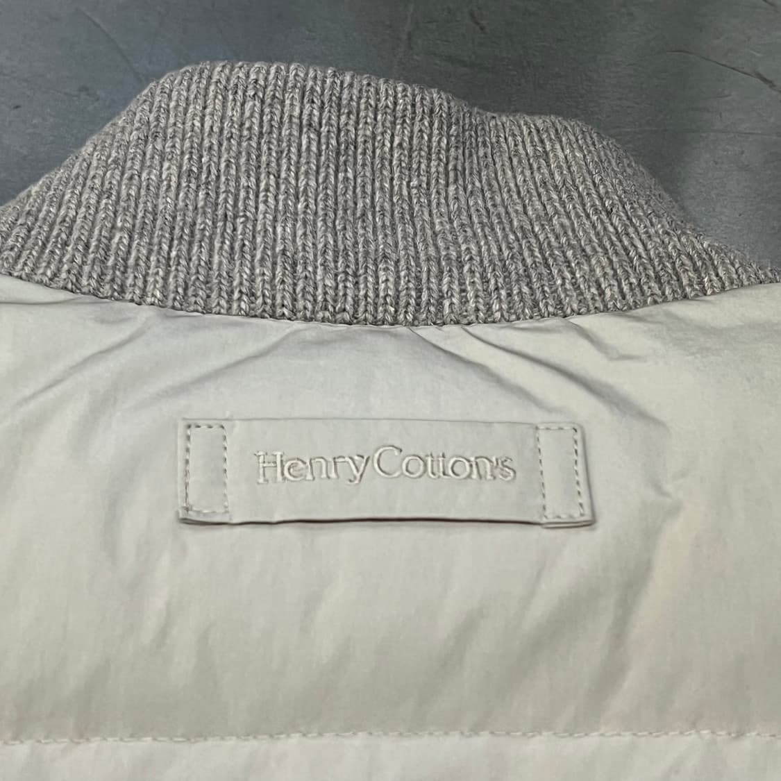  헨리코튼 니트 소매 점퍼 y14408 상품이미지6