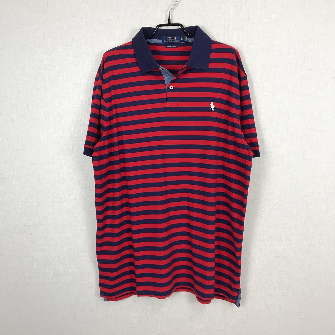 폴로 랄프로렌 POLO 스트라이프 반팔 카라티 남성XL (110) 상품이미지2