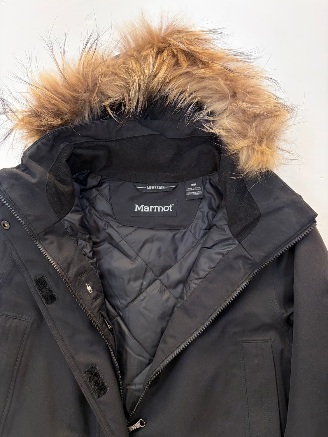 마모트 블랙 야상 자켓 상품이미지5