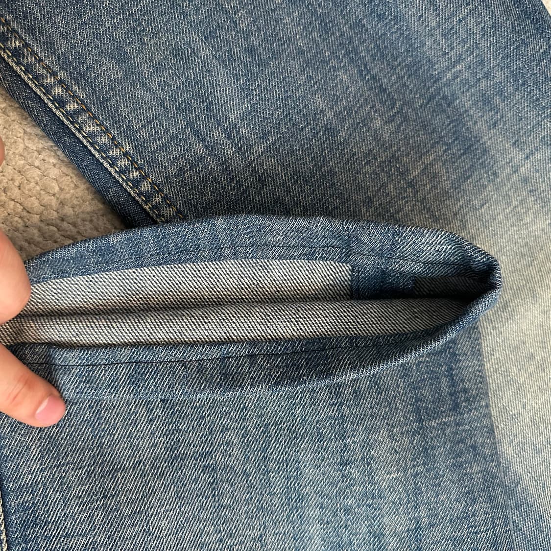 Diesel 디젤 ZATHAN 데님 팬츠 상품이미지7