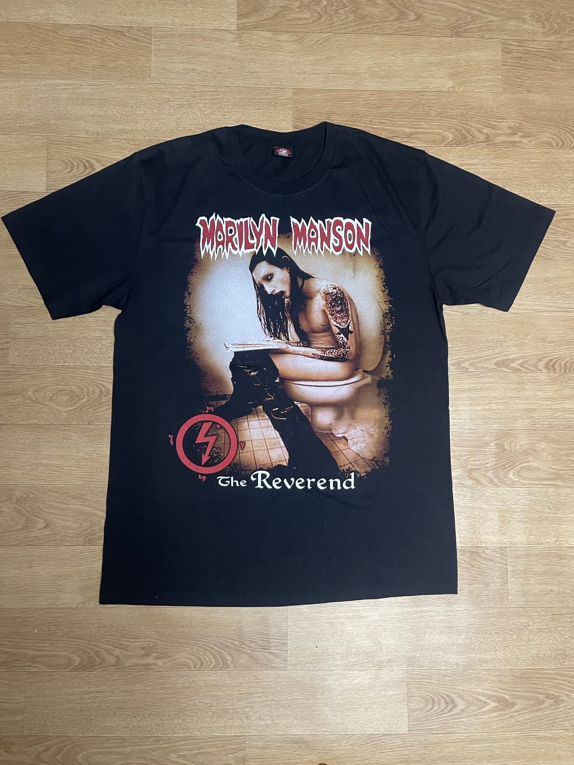 Marilyn Manson “The Reverend” 밴드티 상품이미지1