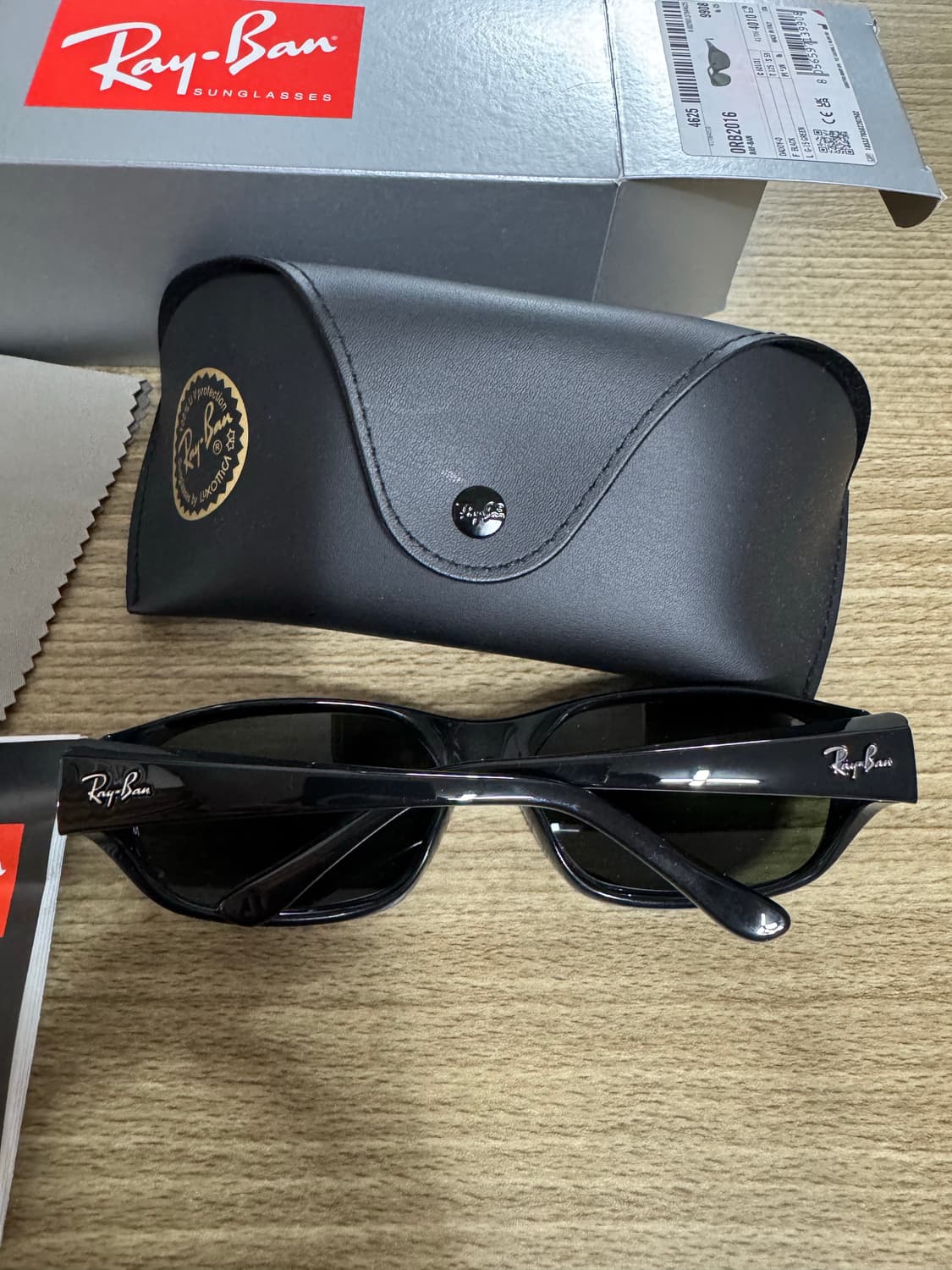 레이벤 대디오 선글라스 블랙 팝니다 상품이미지2