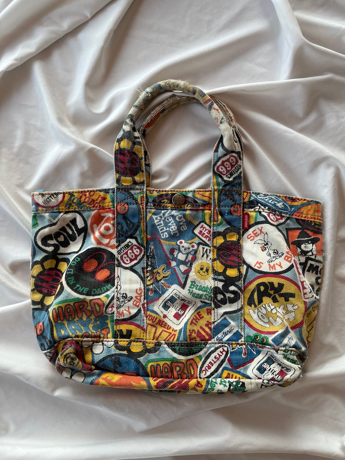 (초레어)히스테릭 글래머 아카이브 데님 토트백 가방 상품이미지5
