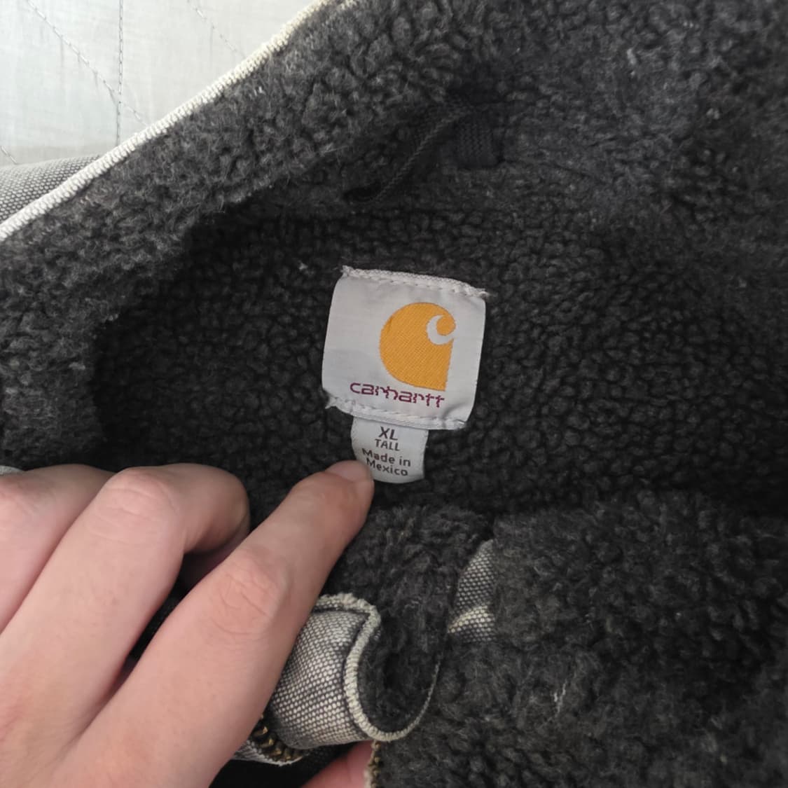 [XL] 빈티지 칼하트 베스트 V33-001 트래쉬드 하드 페이드 상품이미지6