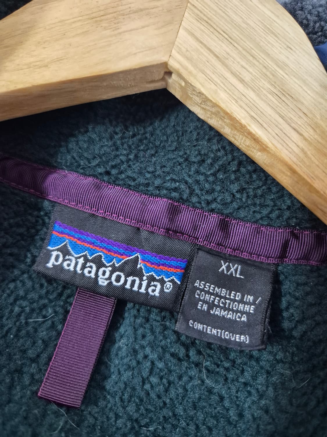 [XXL]90s 파타고니아 다크 그린 신칠라 -99 상품이미지6