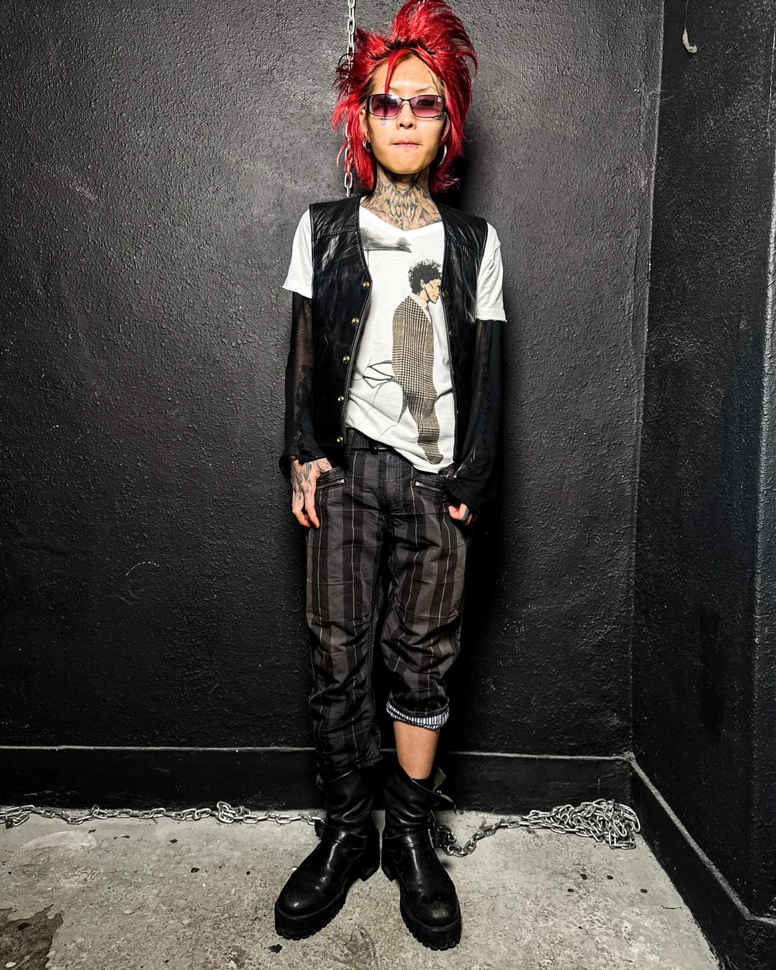 NAVY PRODUCE – Stripe Zipper Pants 상품이미지5