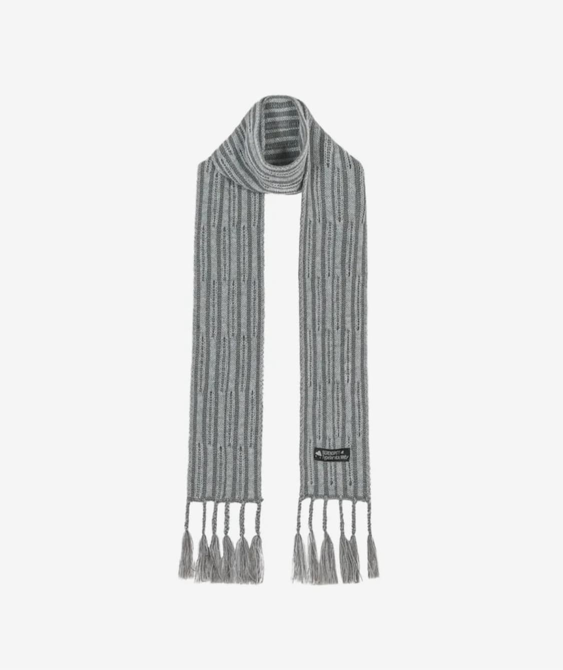 (새상품) 타입서비스 글리터 니트 가디건+머플러 세트 상품이미지2