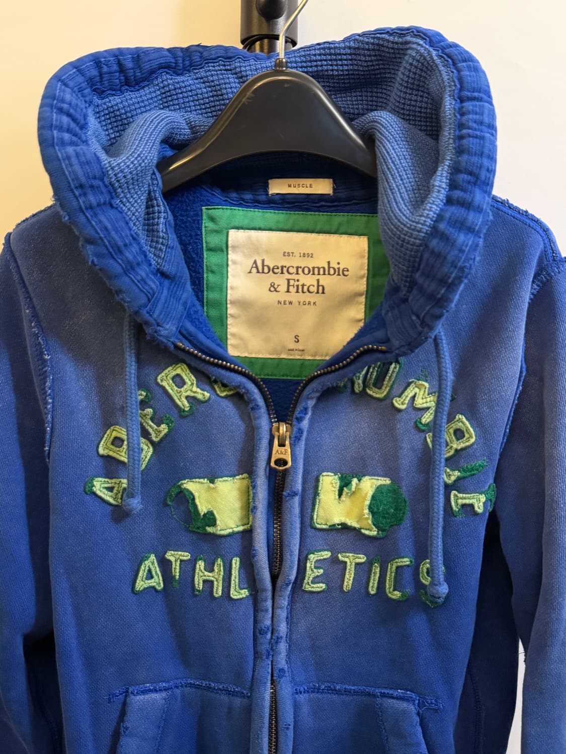 아베크롬비 빈티지 워싱 후드집업 상품이미지3