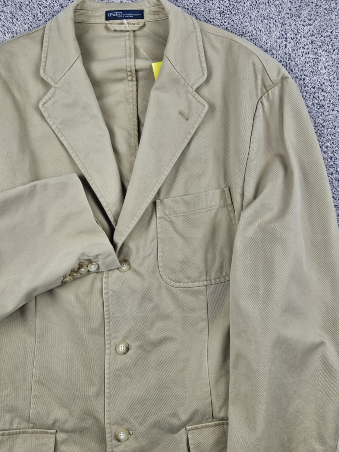 폴로랄프로렌 코튼 싱글 3B 블레이저 자켓 ( XL ) / 10252 상품이미지6