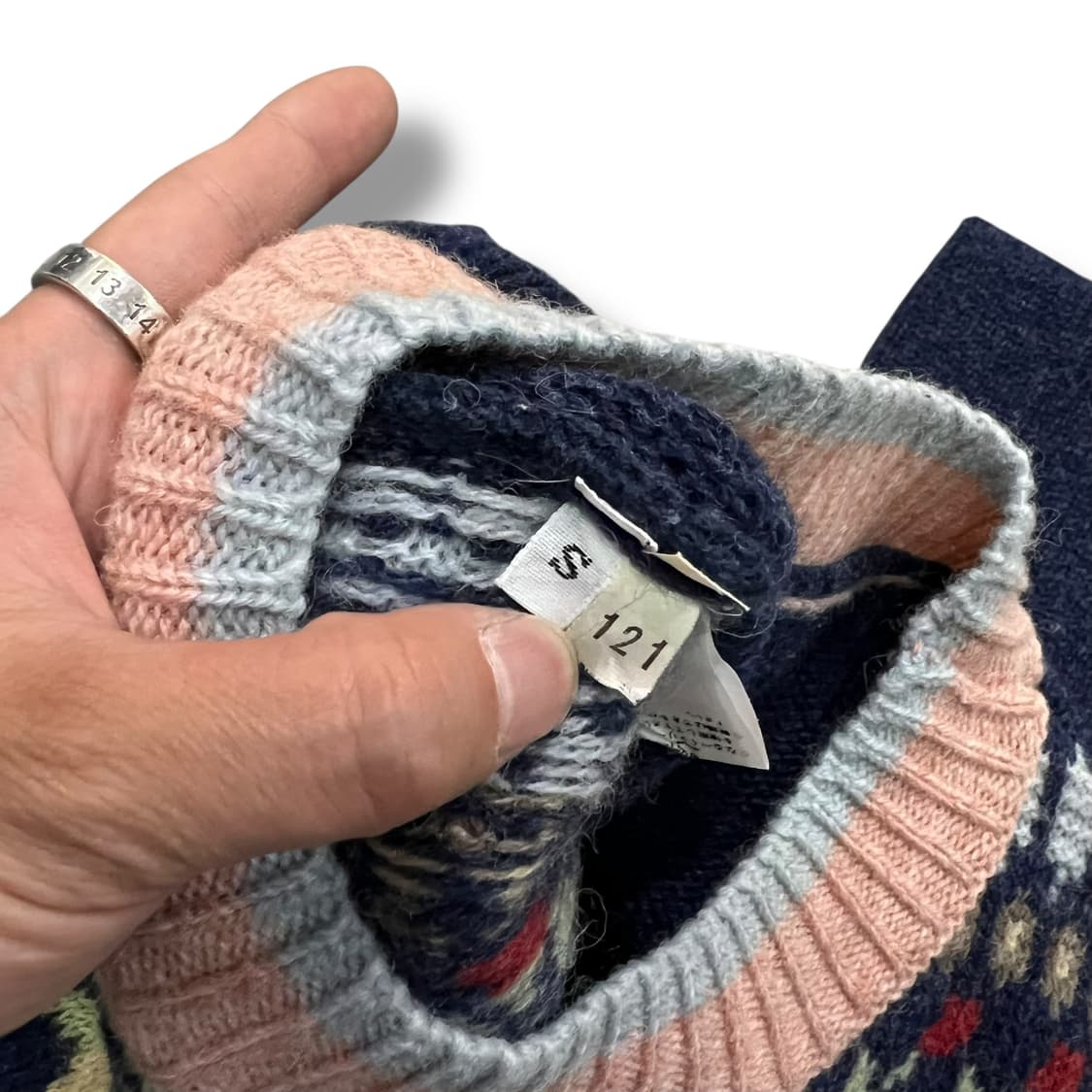  베네통 에스닉 울 니트 y13894 상품이미지8