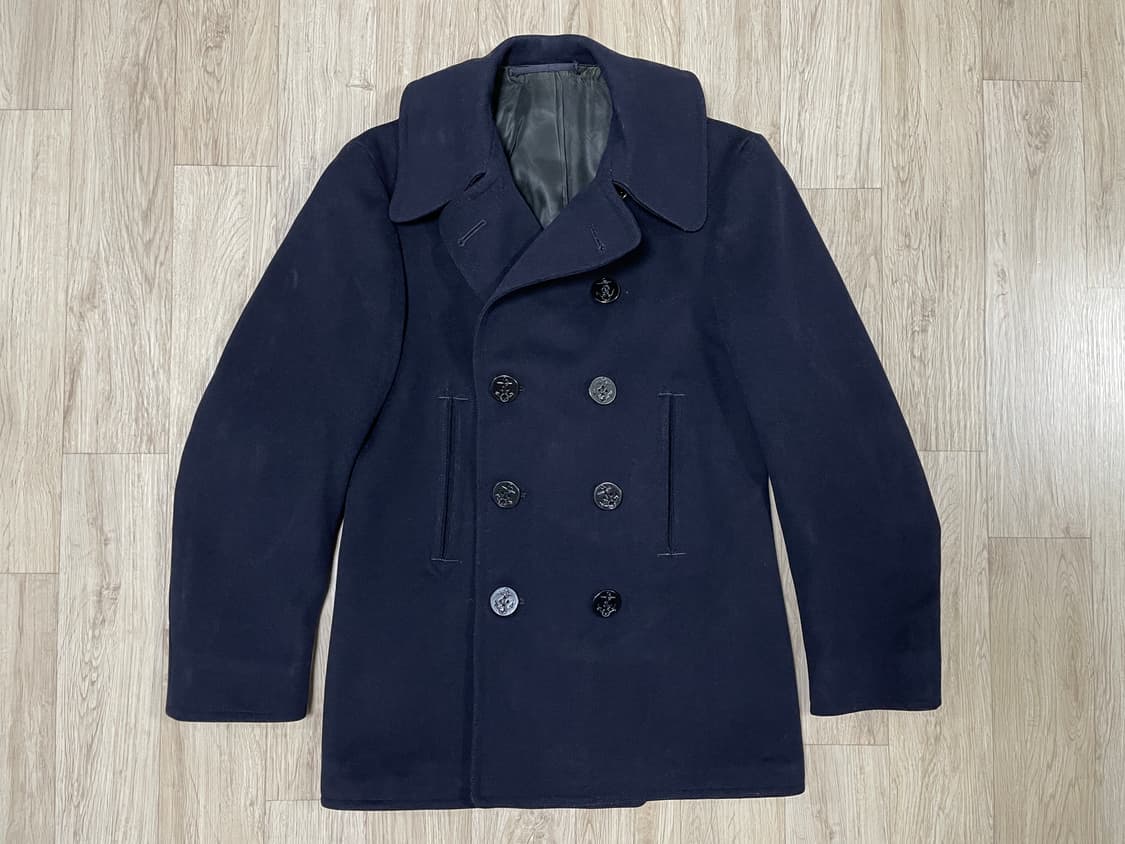 95) 40's 미군 10버튼 WW2 커지울 피코트(RRL&LVC&폴로) 상품이미지2