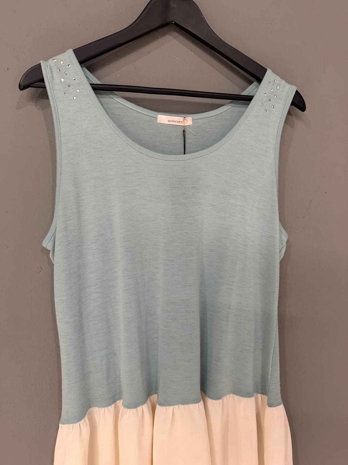 soft mint frill layered sleeveless 상품이미지7