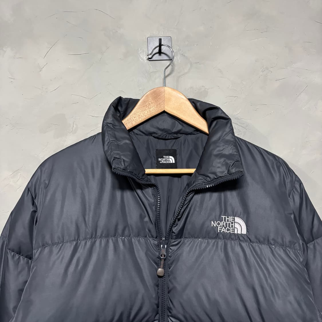 노스페이스 눕시 600 구스다운 경량패딩 회색 그레이 상품이미지2