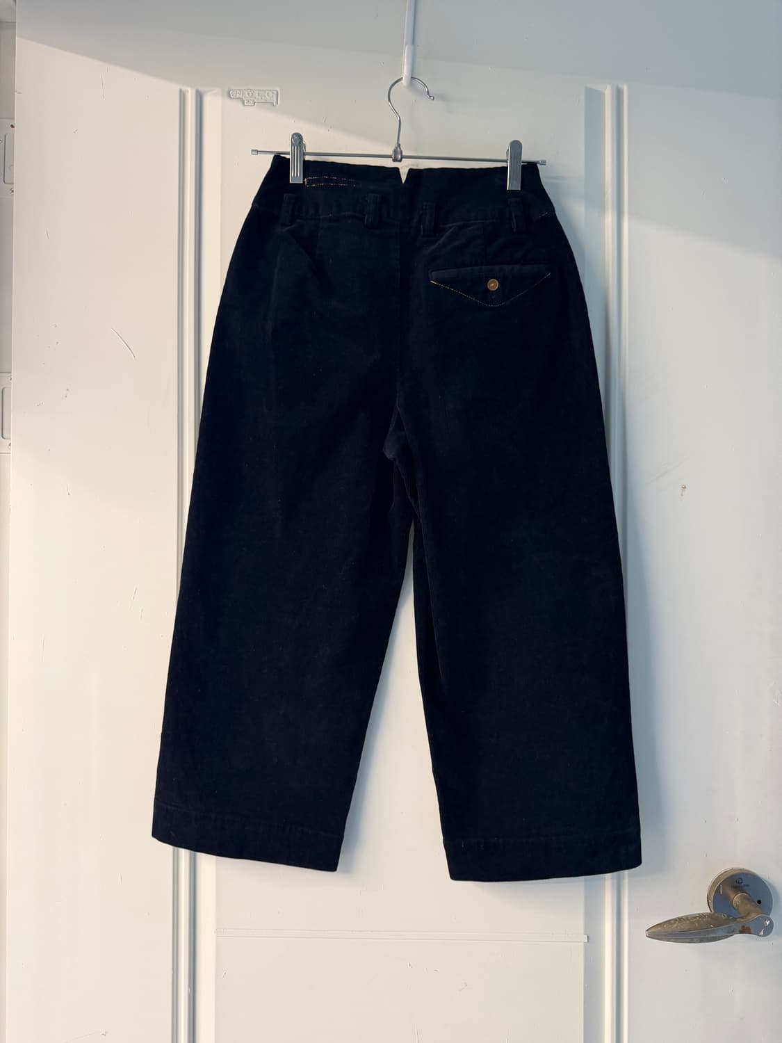 일본빈티지 네이비 코듀로이 7부팬츠 상품이미지7