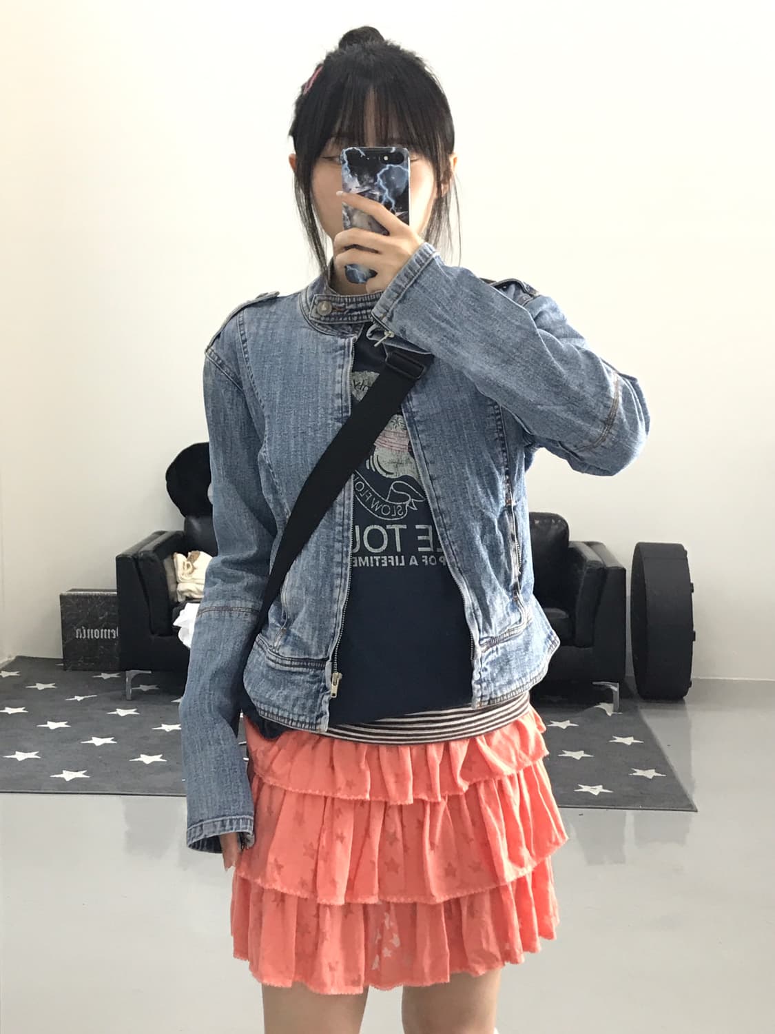 Vintage detail denim Jacket 상품이미지3