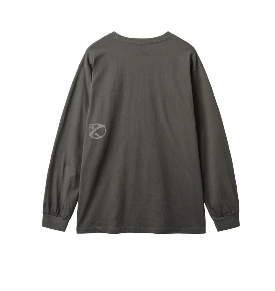 [새상품] rense 렌세 오버사이즈 벨 그래픽 티셔츠 챠콜 상품이미지6