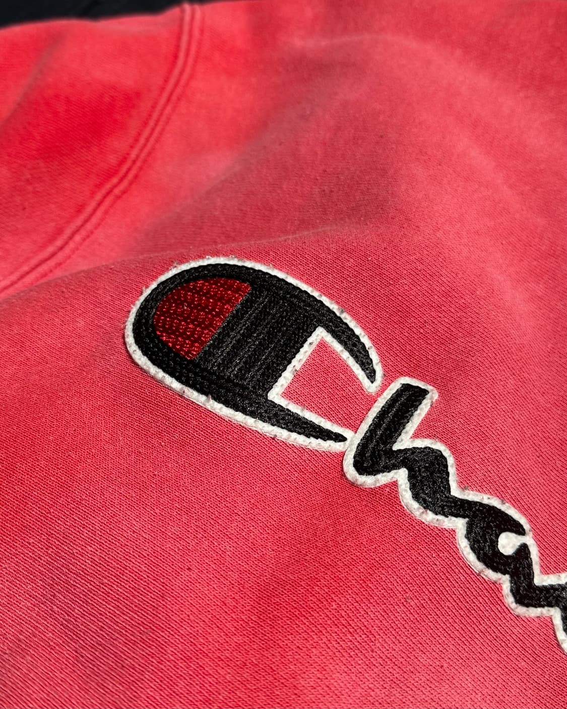 챔피온 리버스위브 페이드 체인스티치 스크립트 크루넥 스웻셔츠 M 상품이미지3