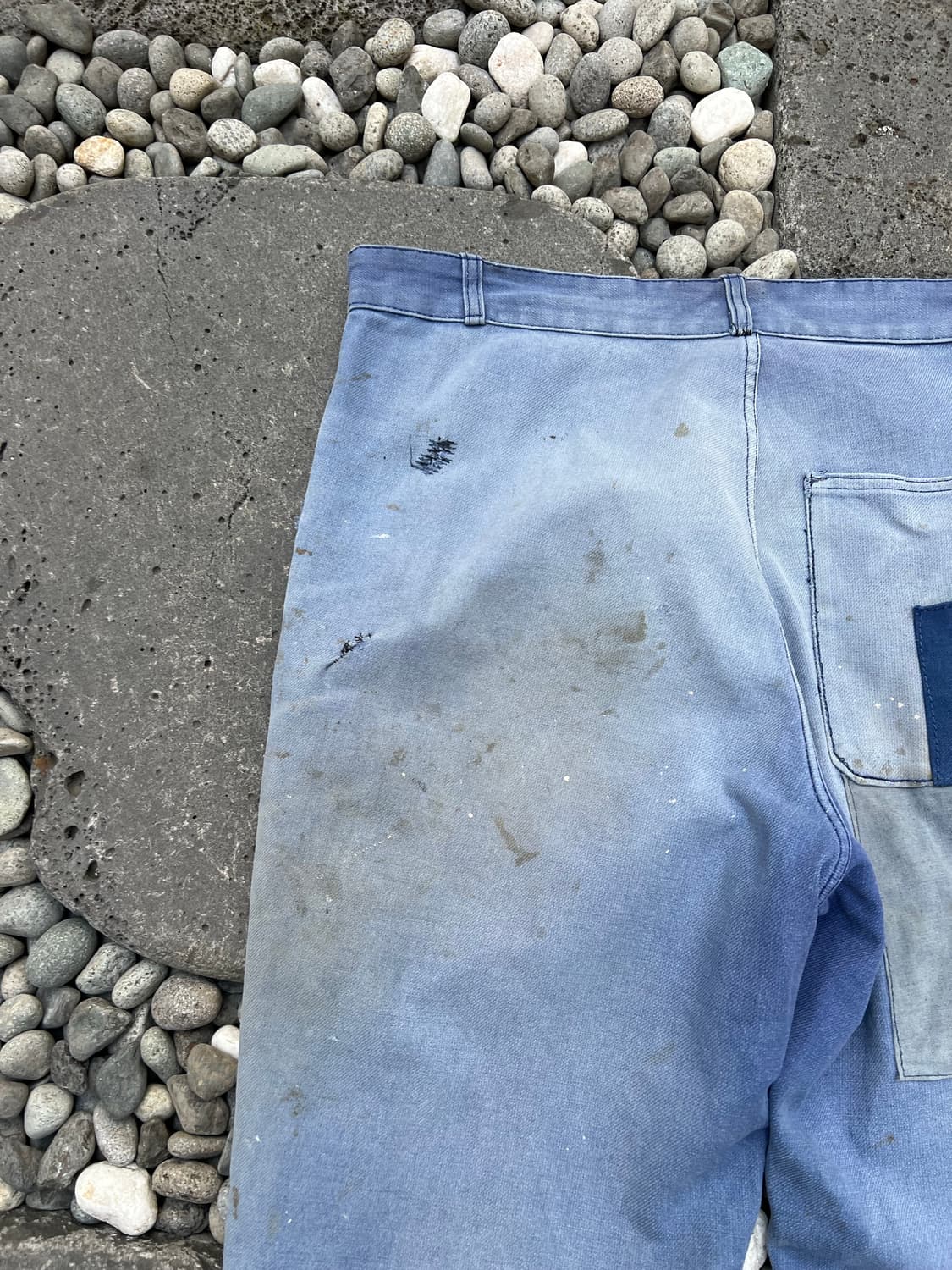 HARD FADED VINTAGE WASHING 패치워크프렌치워크팬츠 상품이미지10