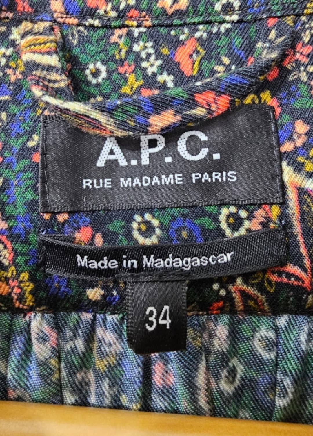 A.P.C. 아페쎄 페이즐리 원피스 ~55반 상품이미지8