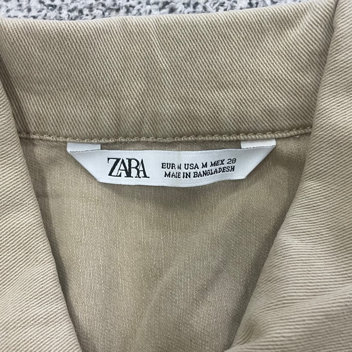 M 자라 여성 유틸리티 데님 원피스 0210S 상품이미지2