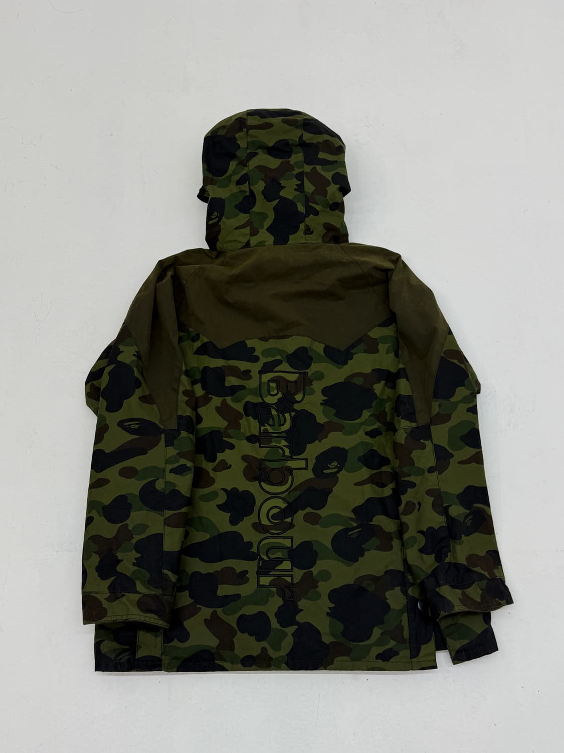 베이프 x 바버 카모 자켓 상품이미지2