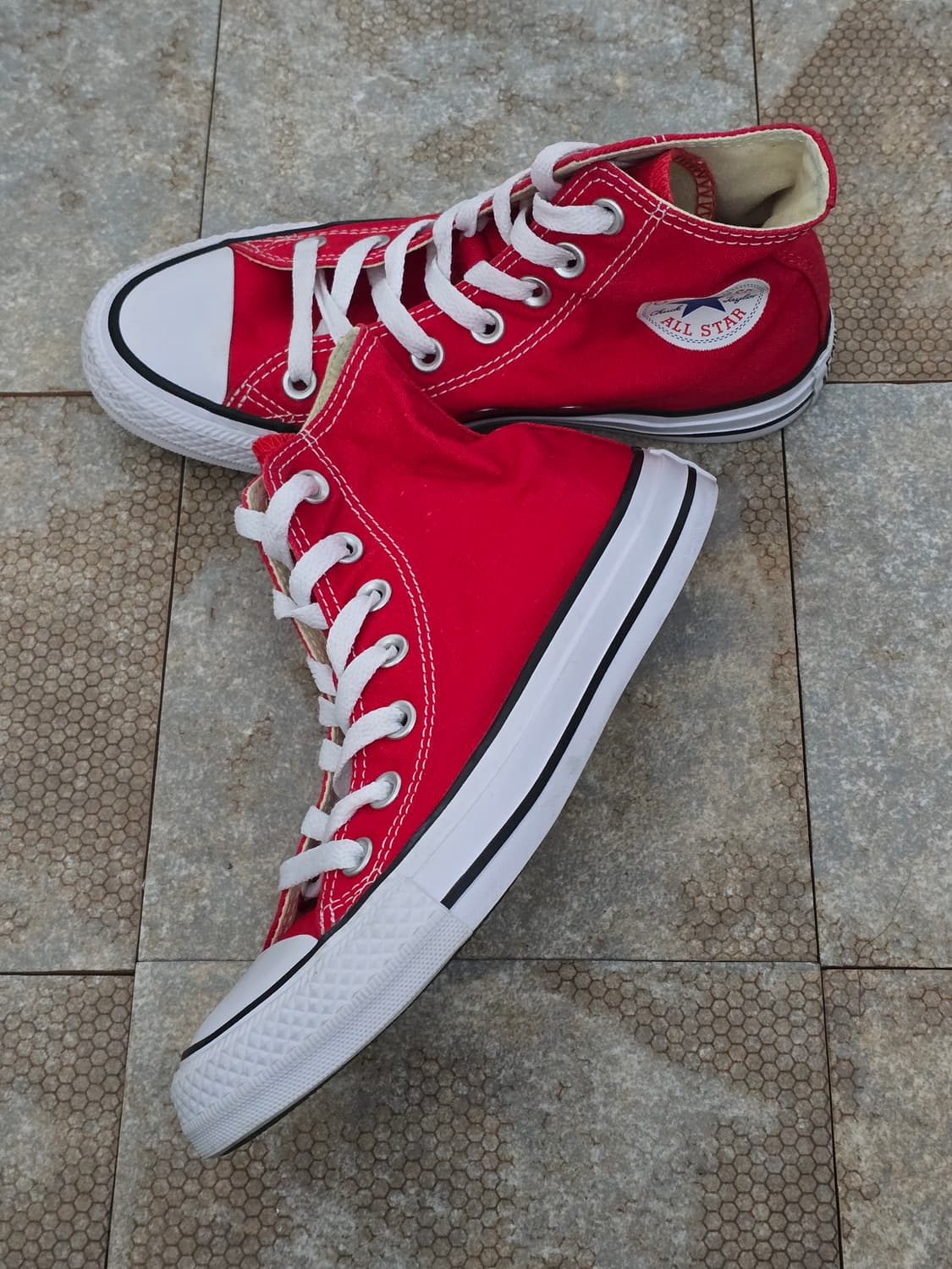 (220)컨버스 척테일러 올스타 하이 레드  상품이미지2