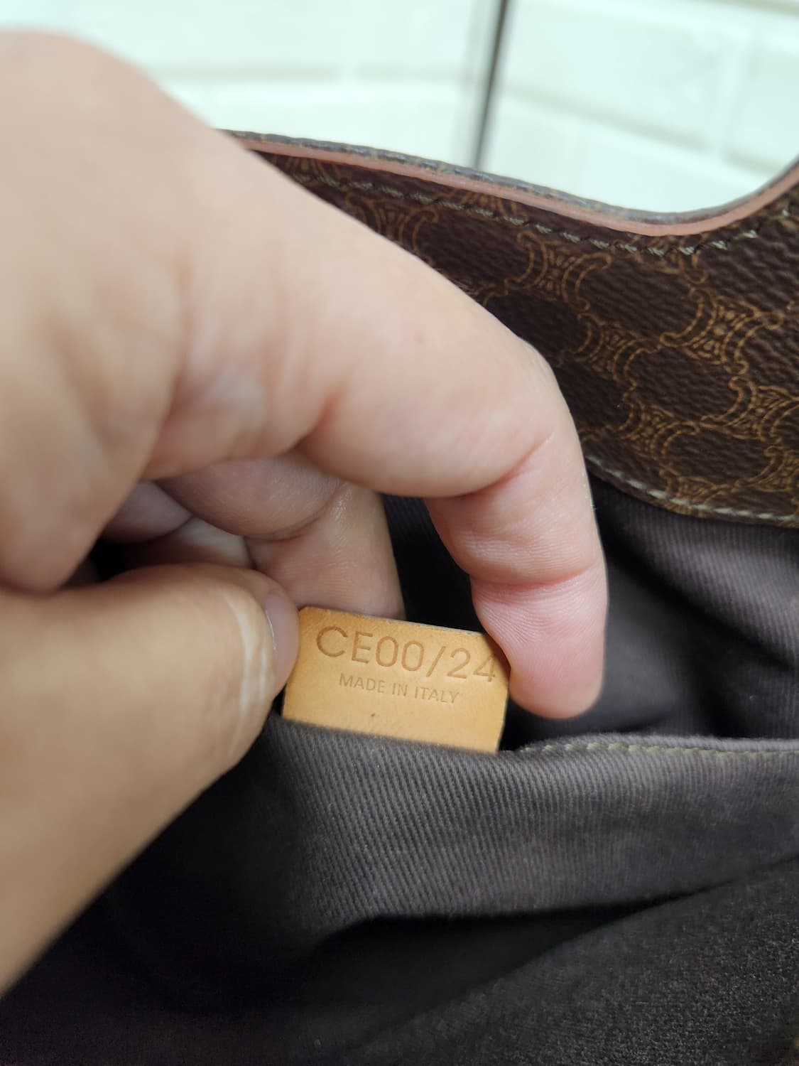 [정품] celine 셀린느 마카담 토트백 상품이미지10