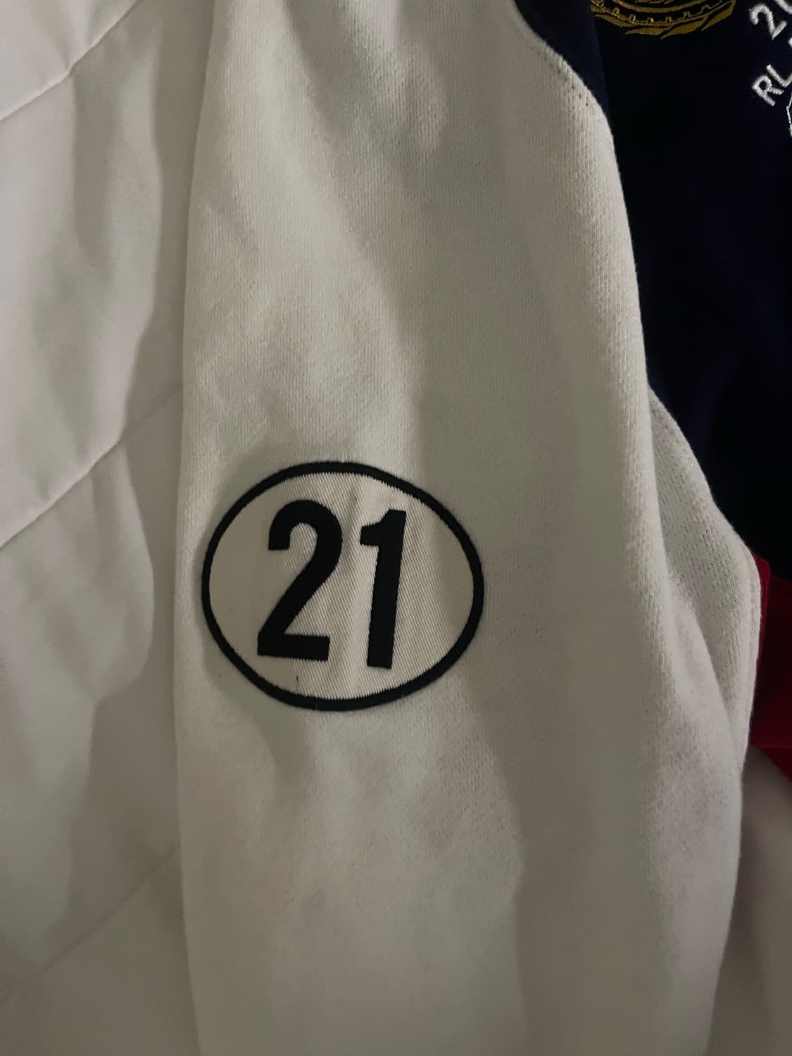 폴로 빅포니 성조기 레이싱 집업져지(M) 상품이미지5