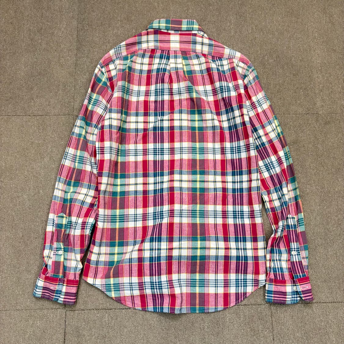 polo 랄프로렌 폴로 마드라스 체크 셔츠 m  상품이미지5