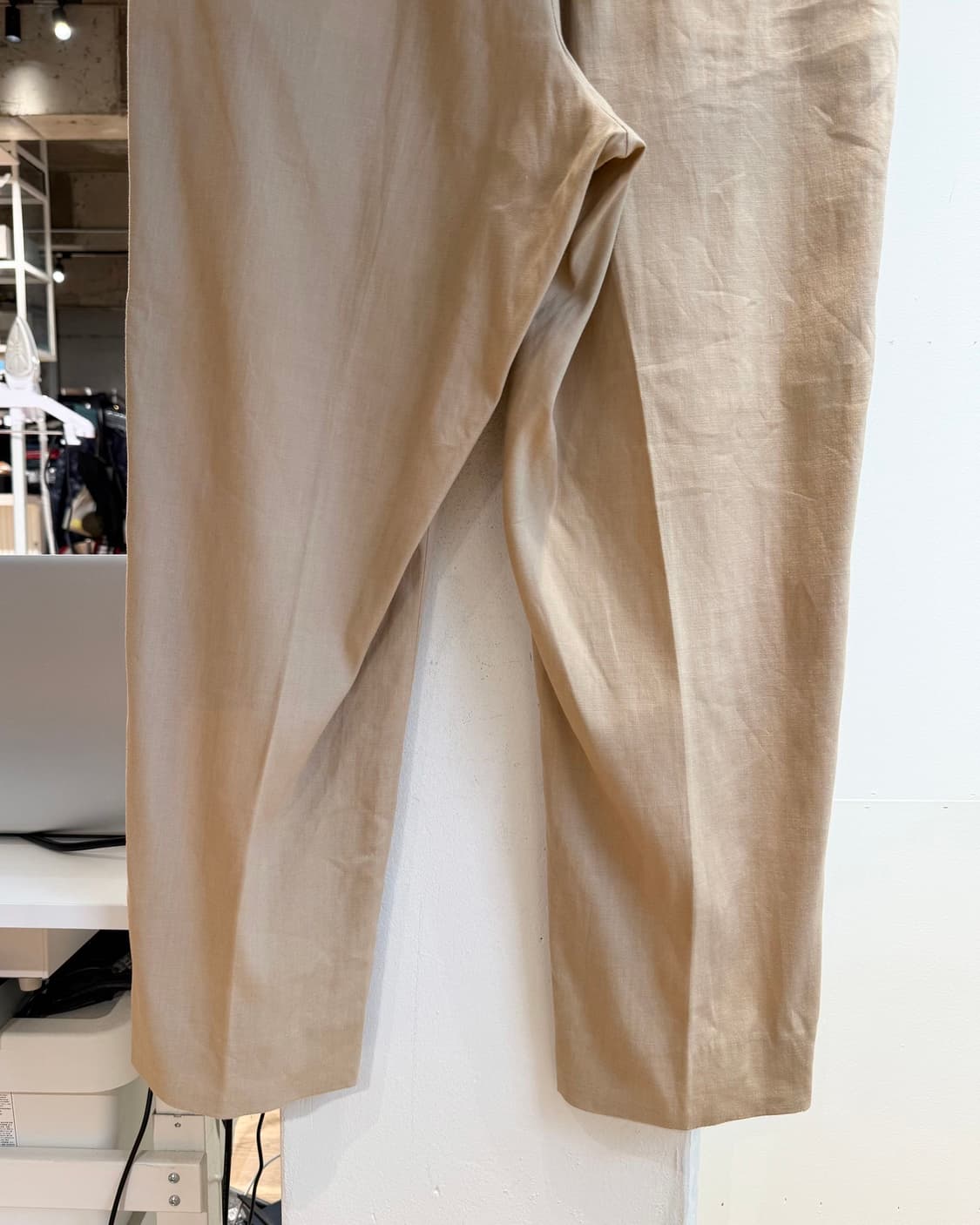 에르메스 베이지 린넨 슬랙스 팬츠  상품이미지7