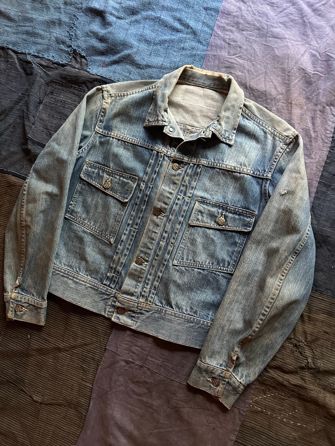 50s 빈티지 Can't Bust'em 2세대 데님자켓 lee 507xx 상품이미지2
