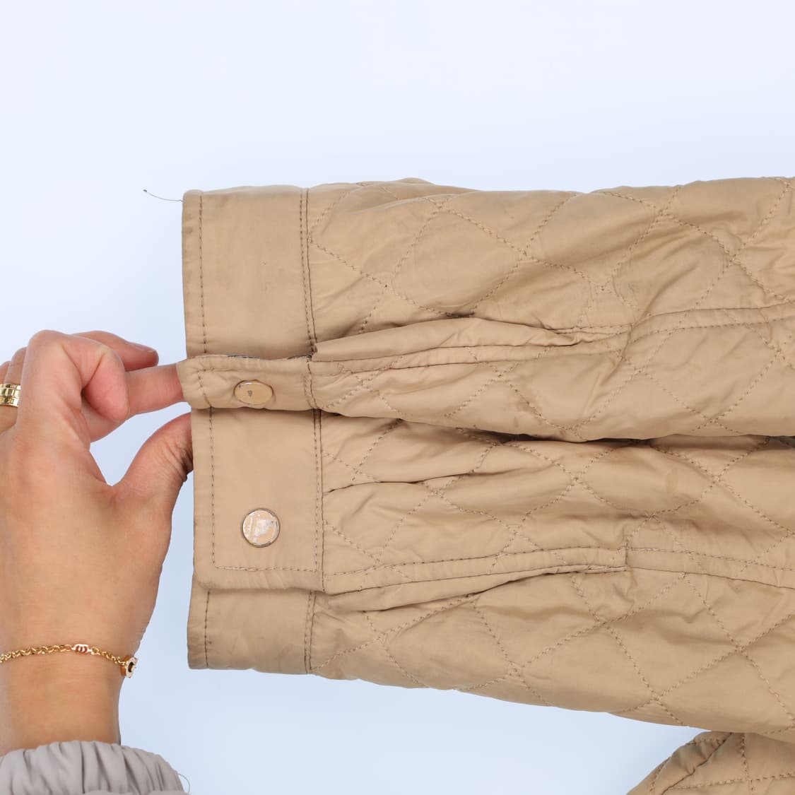 [130(9Y)] 닥스 키즈여성 퀄팅 후드자켓 1209 H1 상품이미지5