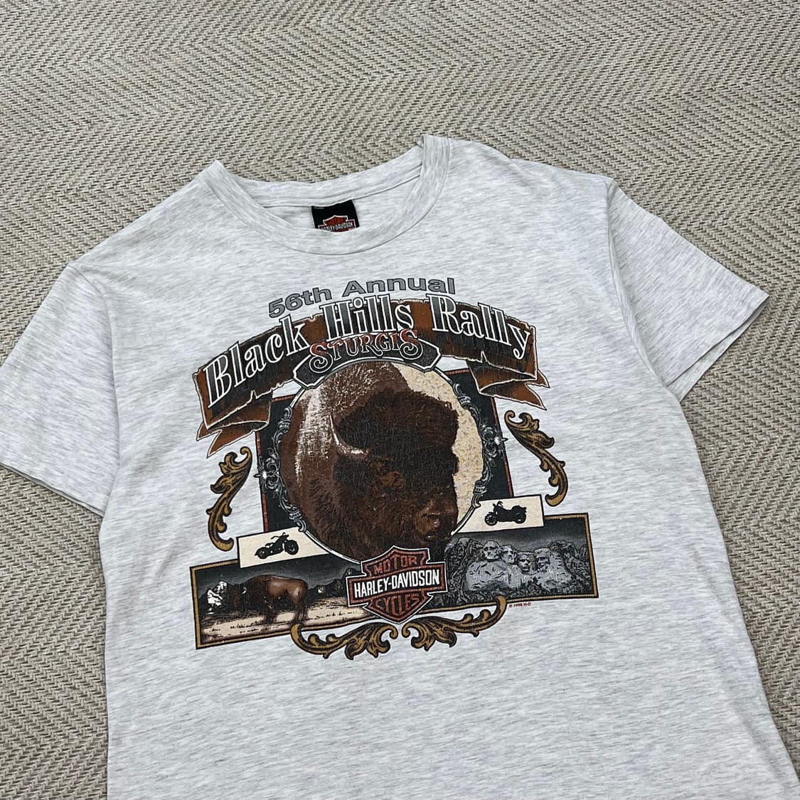 USA 할리데이비슨 프린팅 반팔티 r3286 상품이미지3