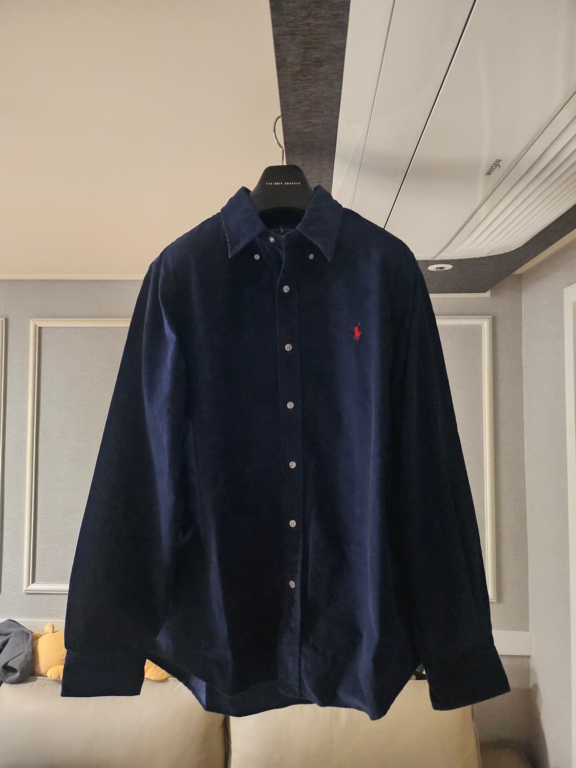 [거의 새것] 폴로 랄프로렌 코듀로이 네이비 셔츠 남방 클래식 L 상품이미지1
