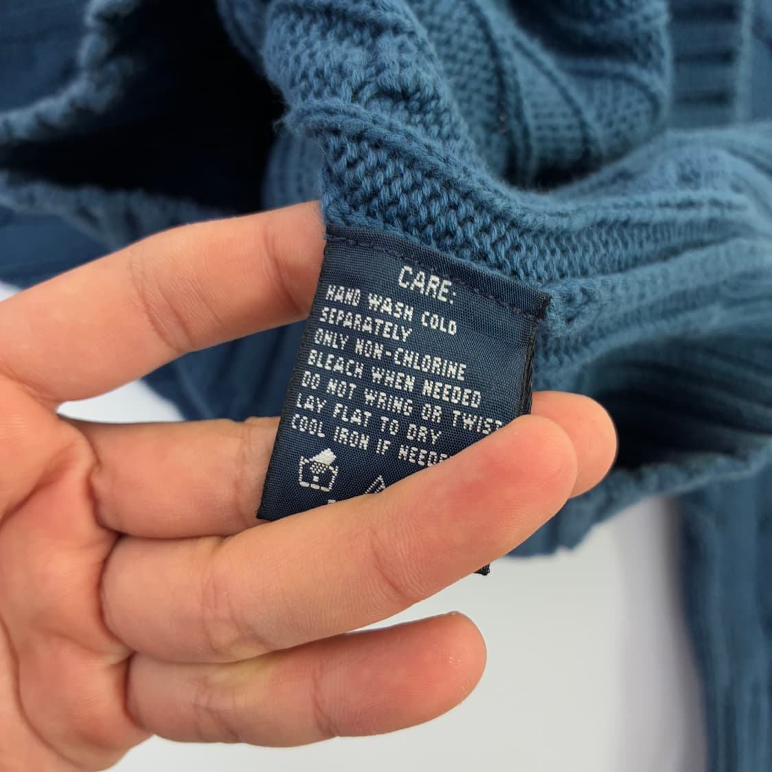 Polo  폴로 랄프로렌 스포츠 자수 우먼스 꽈배기 브이넥 니트 상품이미지6