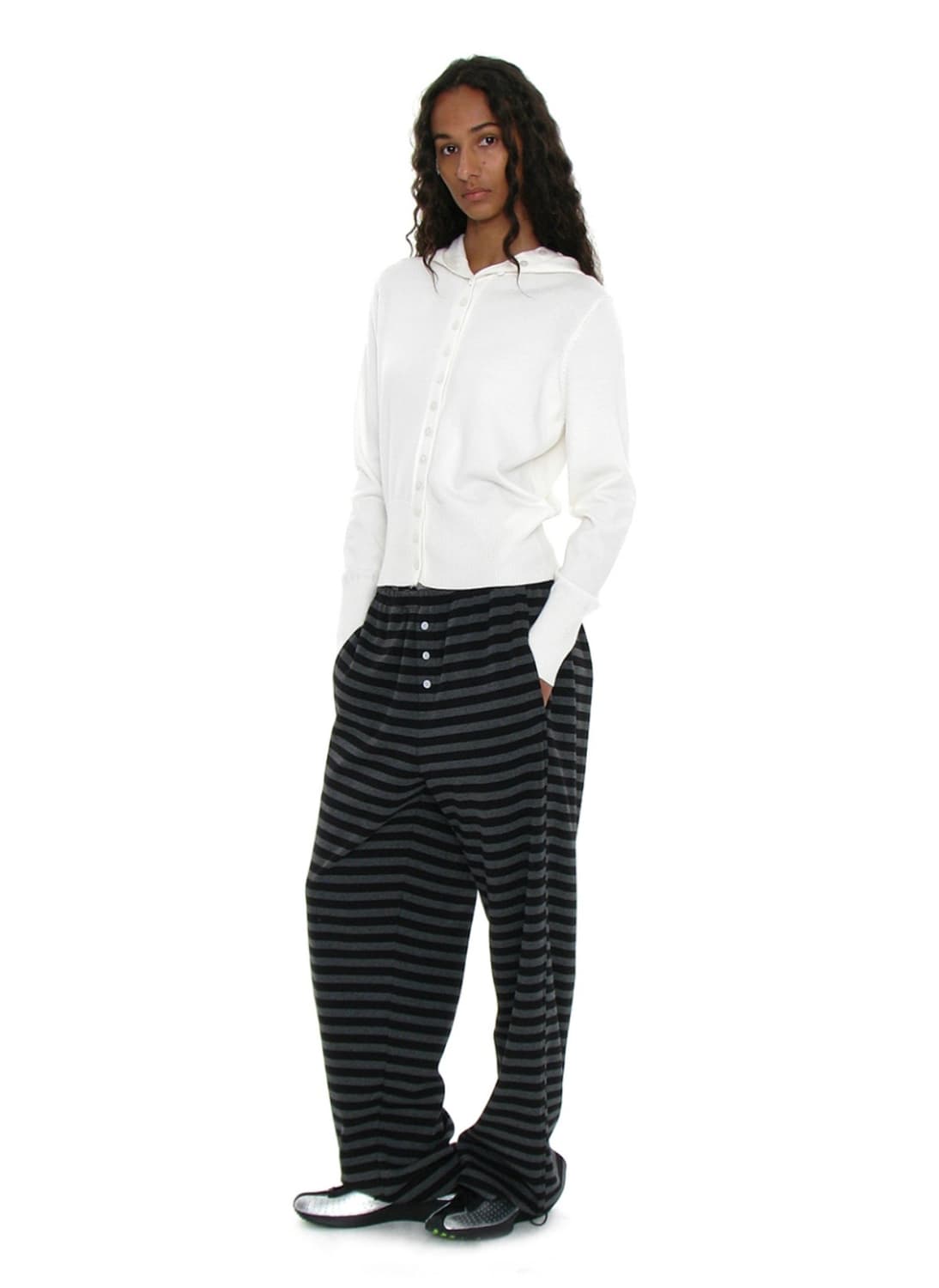 파르티멘토 우먼 스트라이프 팬츠 상품이미지3