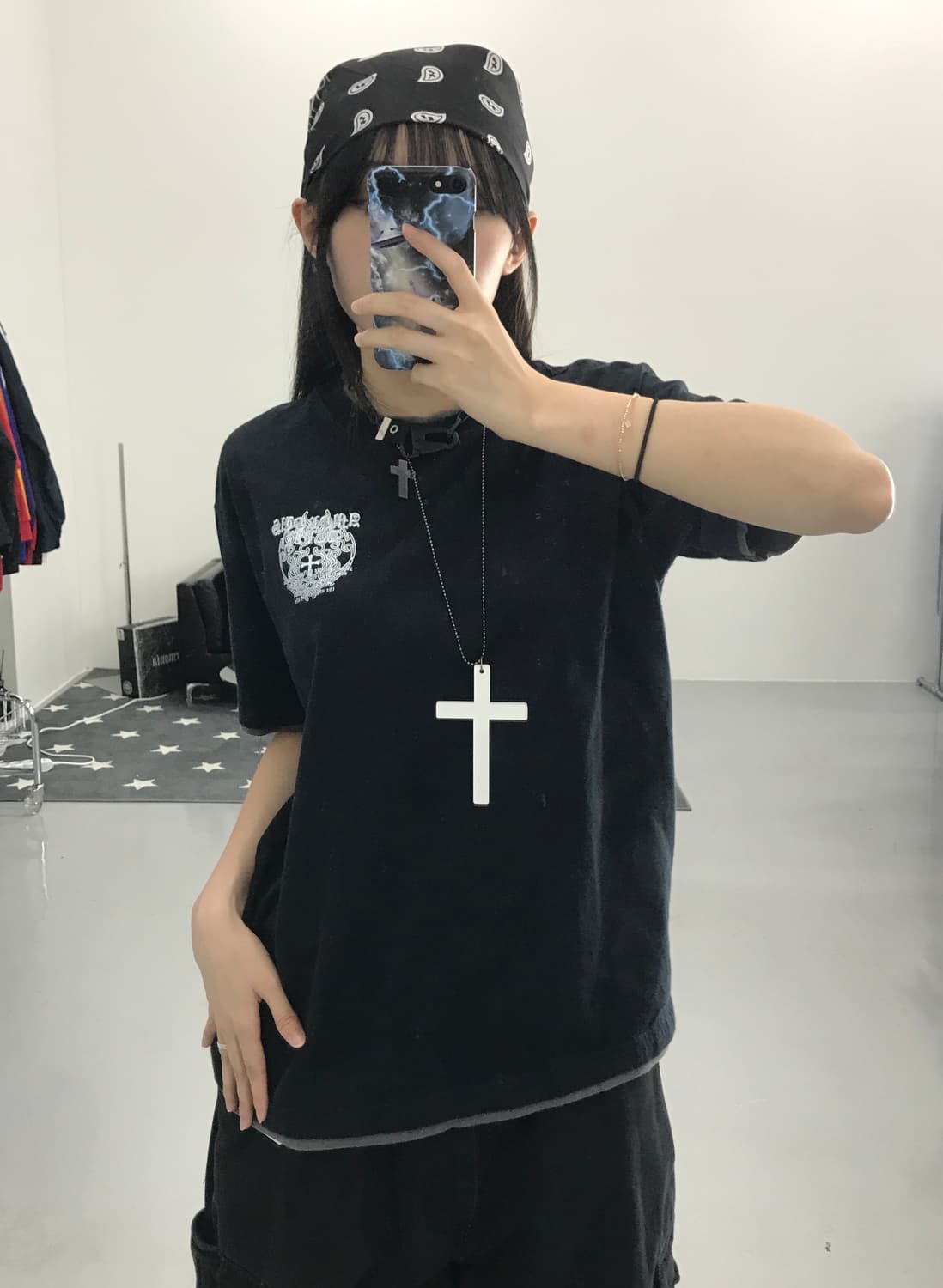 Punk & Hip 블랙 코디셋(4pc) 상품이미지3