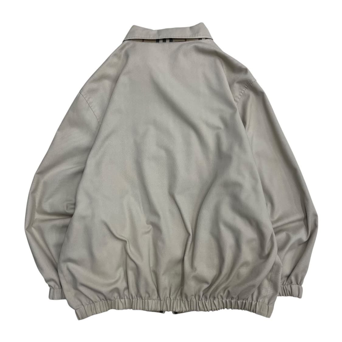 버버리 노바체크 리버시블 베이지 자켓 M 상품이미지5