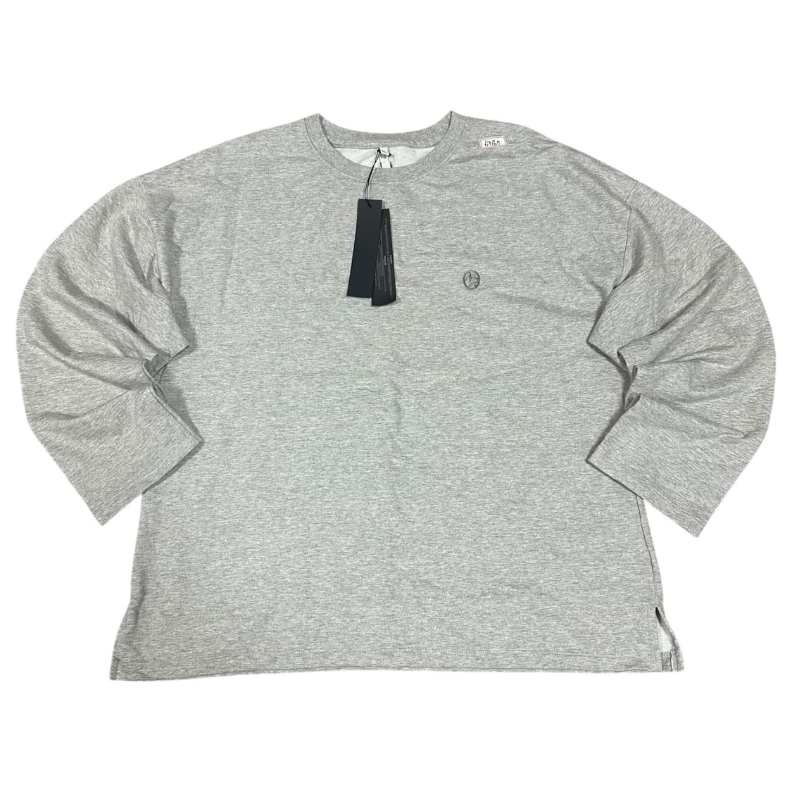 ✨ (새상품) 노이어 멜란지 그레이 롱슬리브  상품이미지1