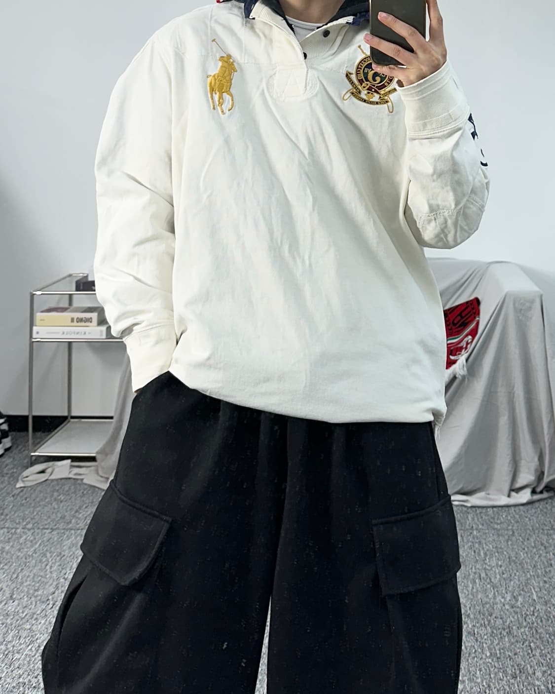 폴로 랄프로렌 빅포니 프레피 럭비 pk L 상품이미지3