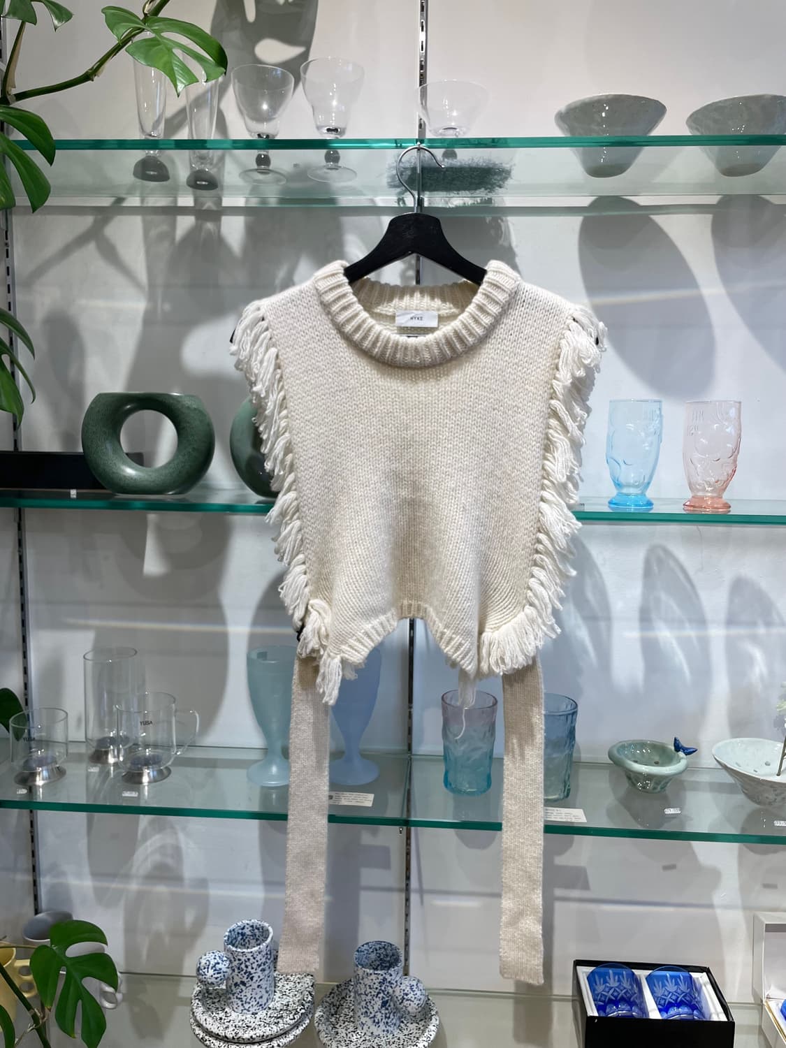 HYKE knit vest 상품이미지1