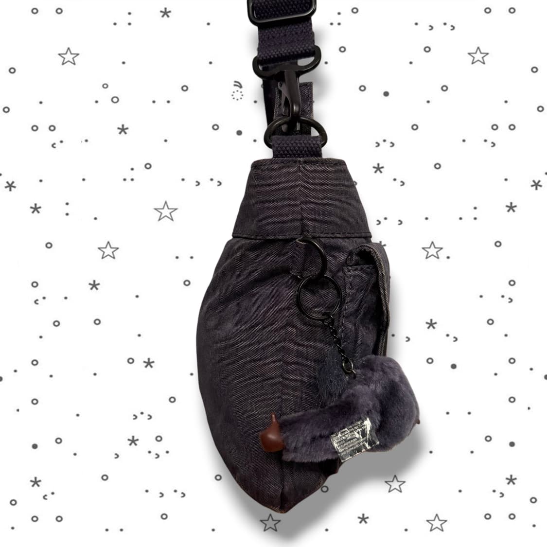 Kipling 키플링 데님 투포켓 크로스백 상품이미지5